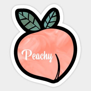 Peachy A Cute Art - Cute Summertime Love In Tumblr-Style Sticker